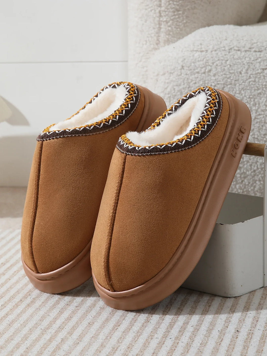 Deborah - Plush Velvet Slippers