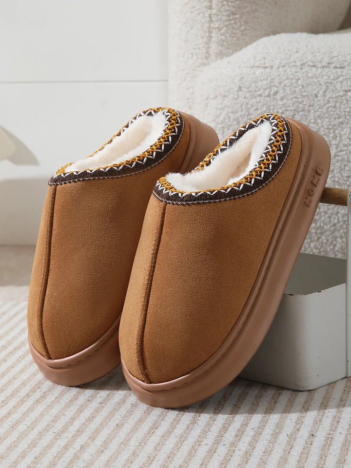 Deborah - Plush Velvet Slippers