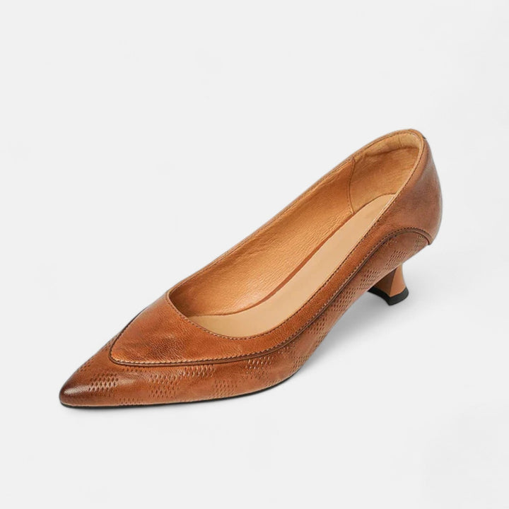 Harley - Sleek Leather Heels
