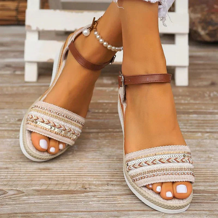 Thalia - Elegant Wedge Sandal