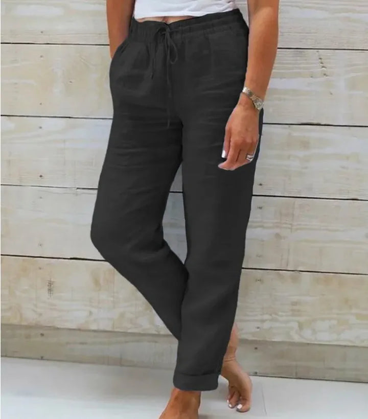 Quenby - Breezy Linen Pants