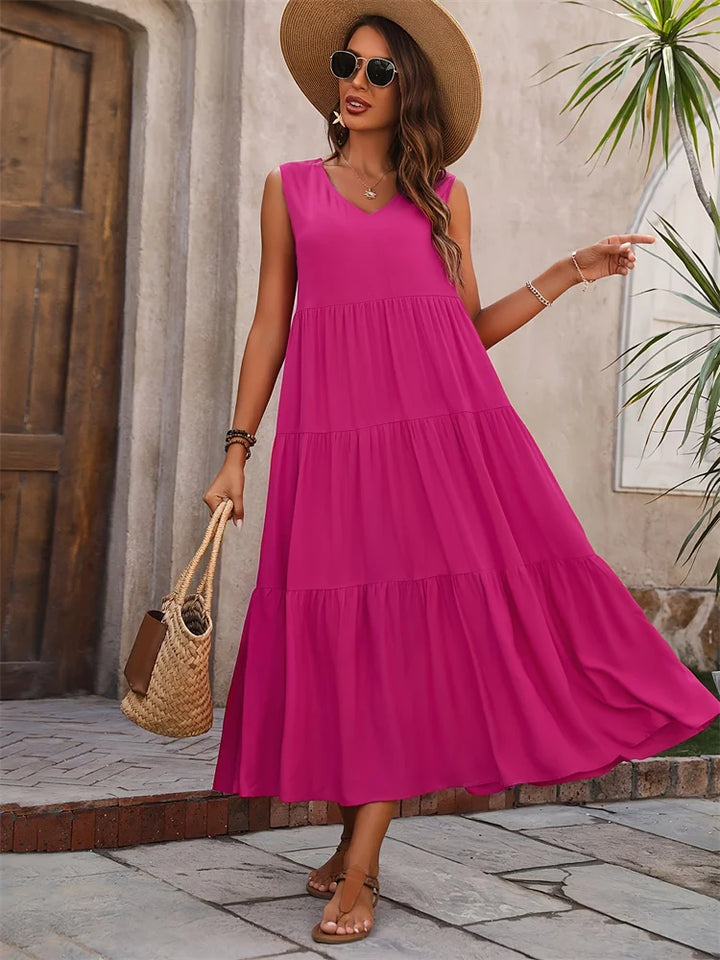 Lily - Breezy Cotton Maxi Dress