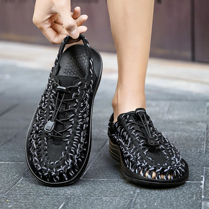 Ronan - Cozy Woven Sandals