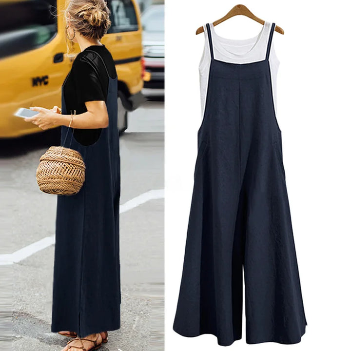 Natalie - Airy Linen Jumpsuit