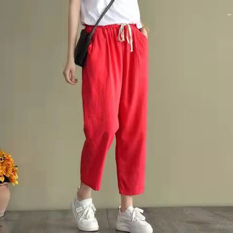 Valeria - Soft Linen Pants
