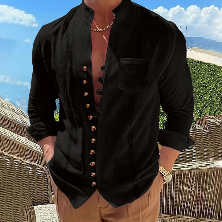 Luther - Sleek Linen Shirt