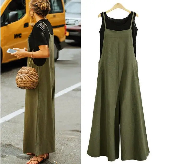 Natalie - Airy Linen Jumpsuit