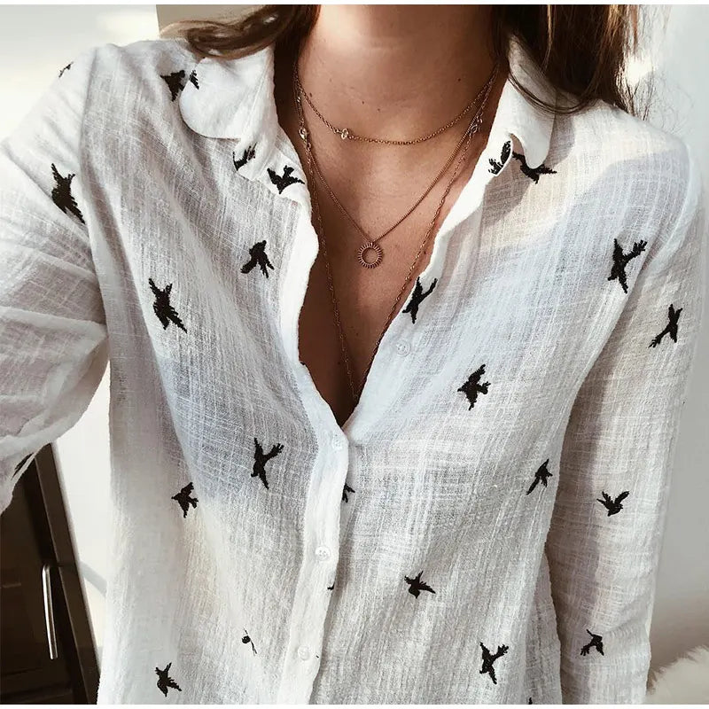 Uriella - Soft Draped Blouse