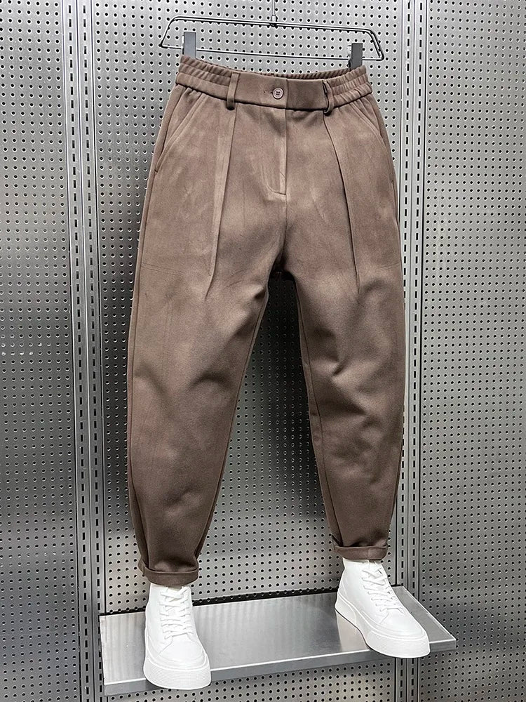 Gabe - Refined Melange Trousers