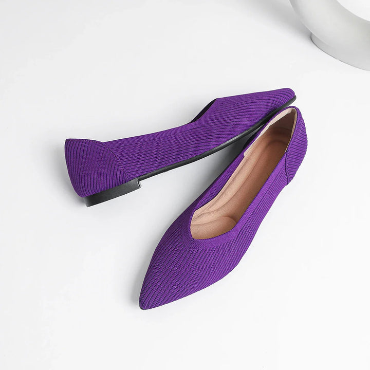 Quarrie - Soft Ribbed Flats