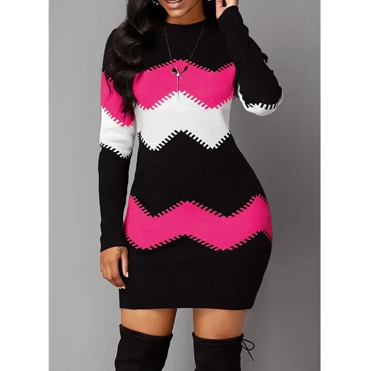 Kristina - Cozy Knit Dress
