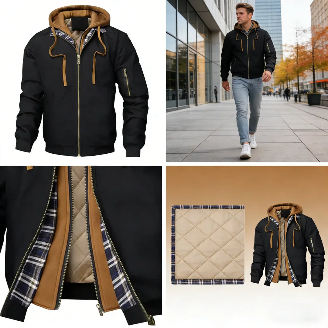 Terrence - Cozy Layered Jacket