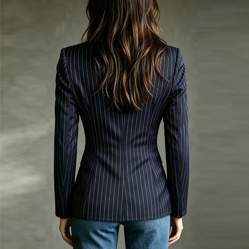 Ashley - Sleek Striped Blouse