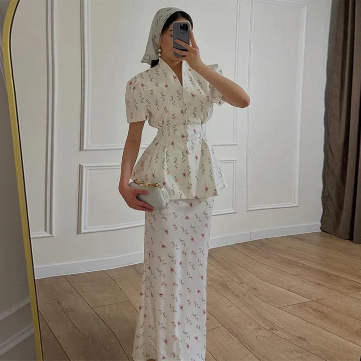 Zella - Elegant Floral Dress