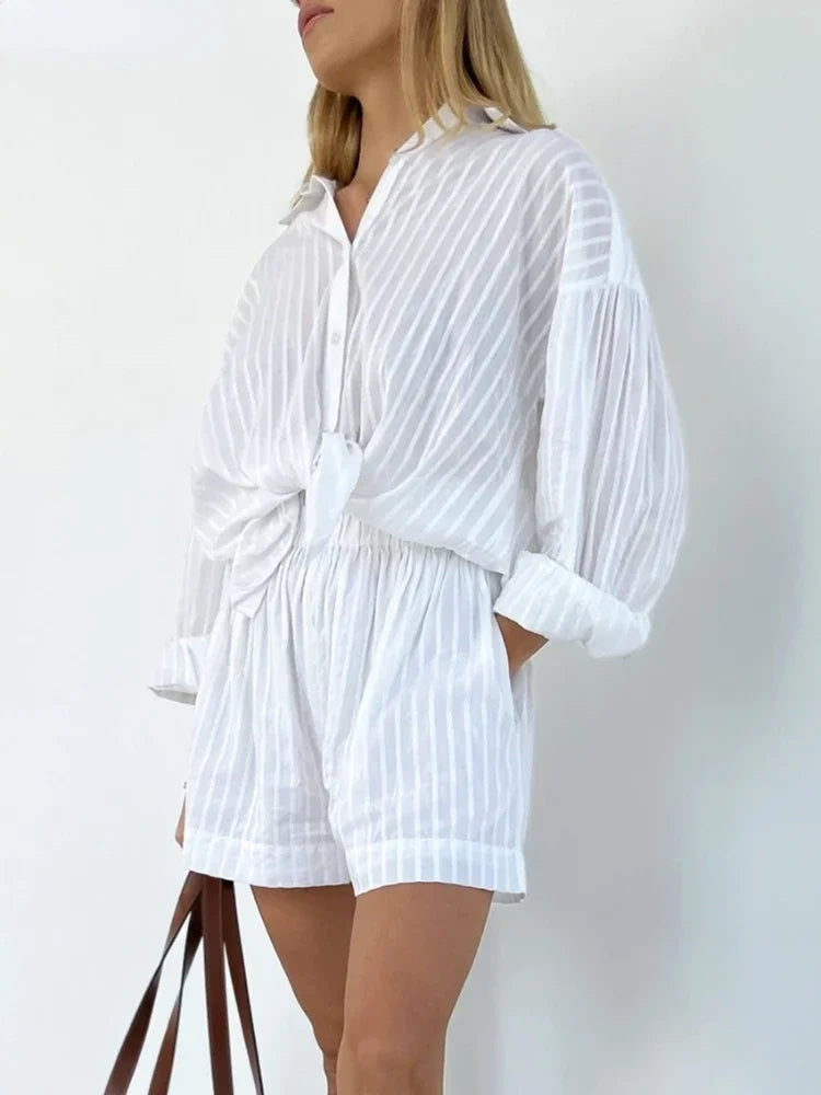 Rhiannon - Breezy Striped Set