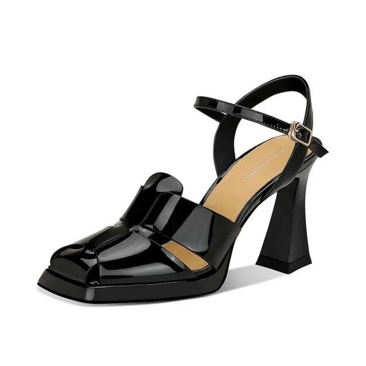 Xylia - Sleek Leather Sandals