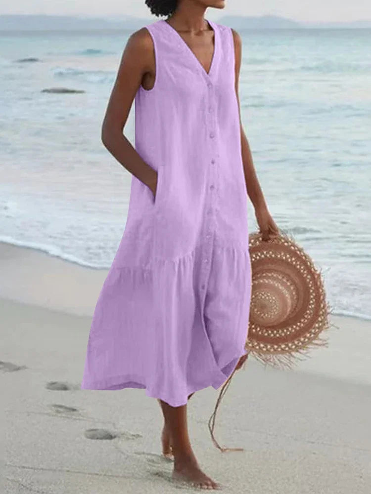 Carmen - Breezy Linen Dress