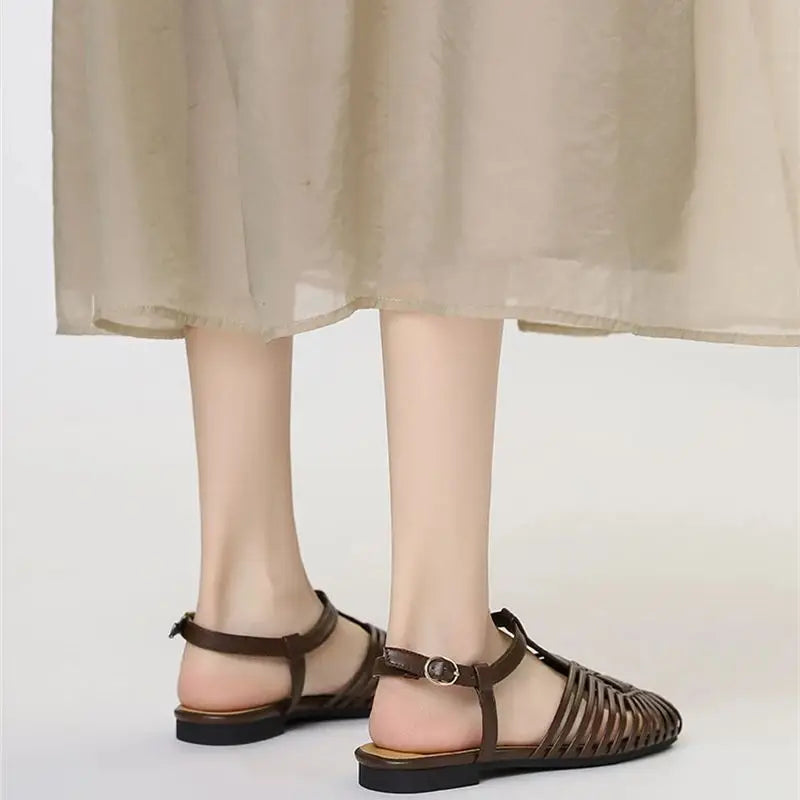 Lia - Chic Woven Sandals