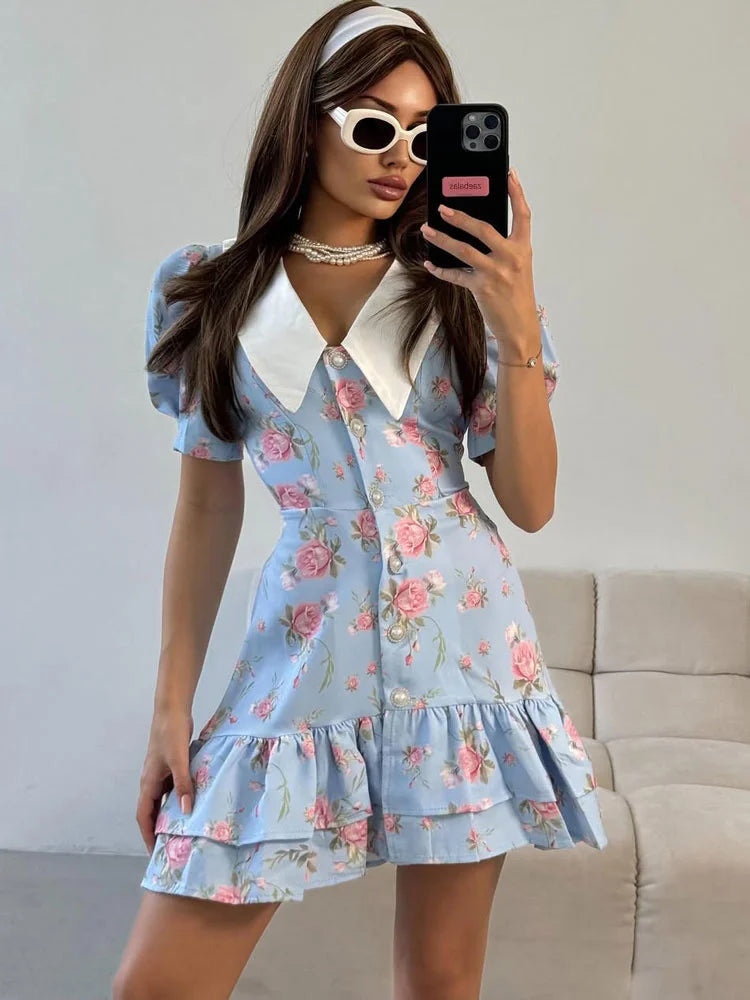 Blythe - Soft Floral Dress