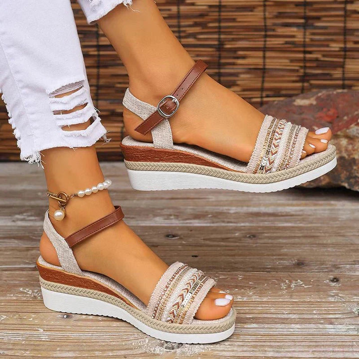 Thalia - Elegant Wedge Sandal