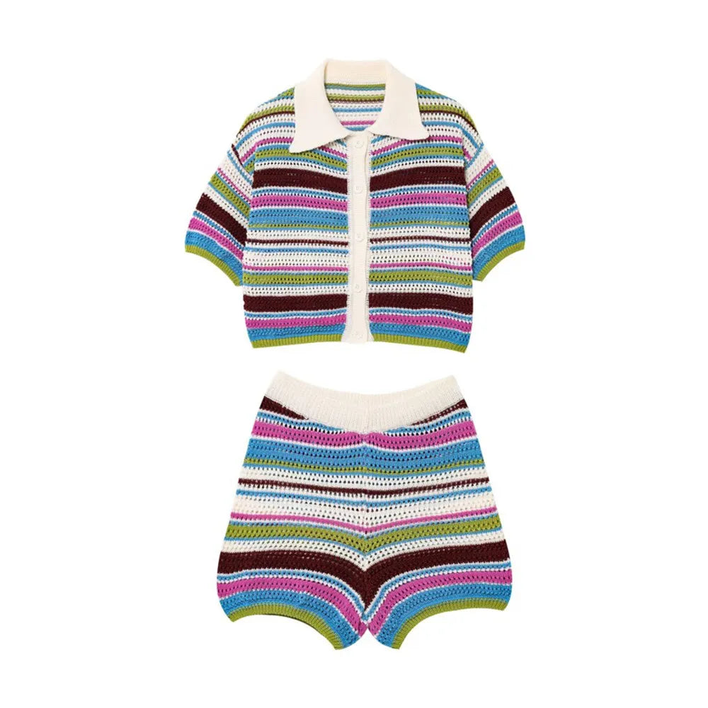 Nia - Vibrant Knit Set