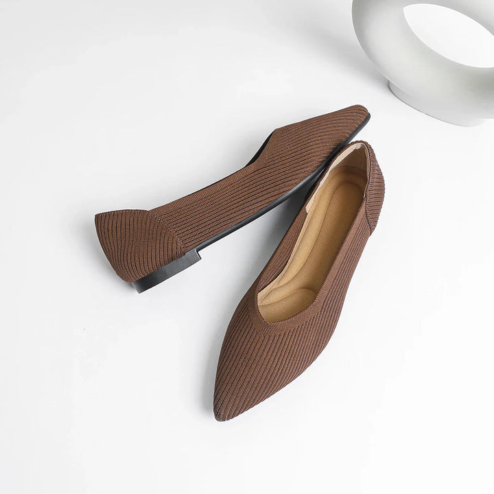 Quarrie - Soft Ribbed Flats