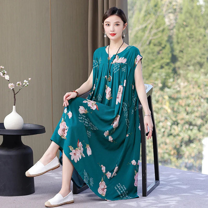Charlotte - Smooth Floral Dress