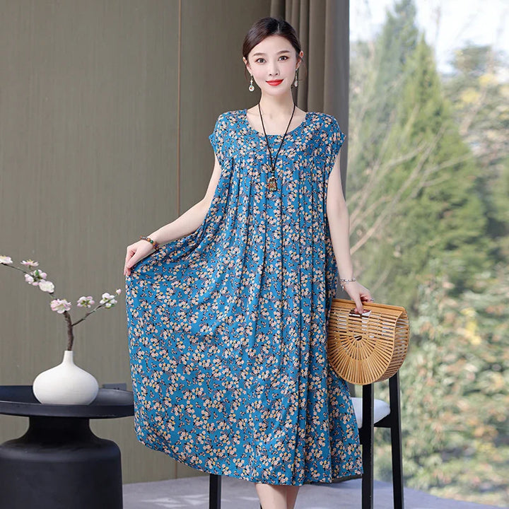 Charlotte - Smooth Floral Dress