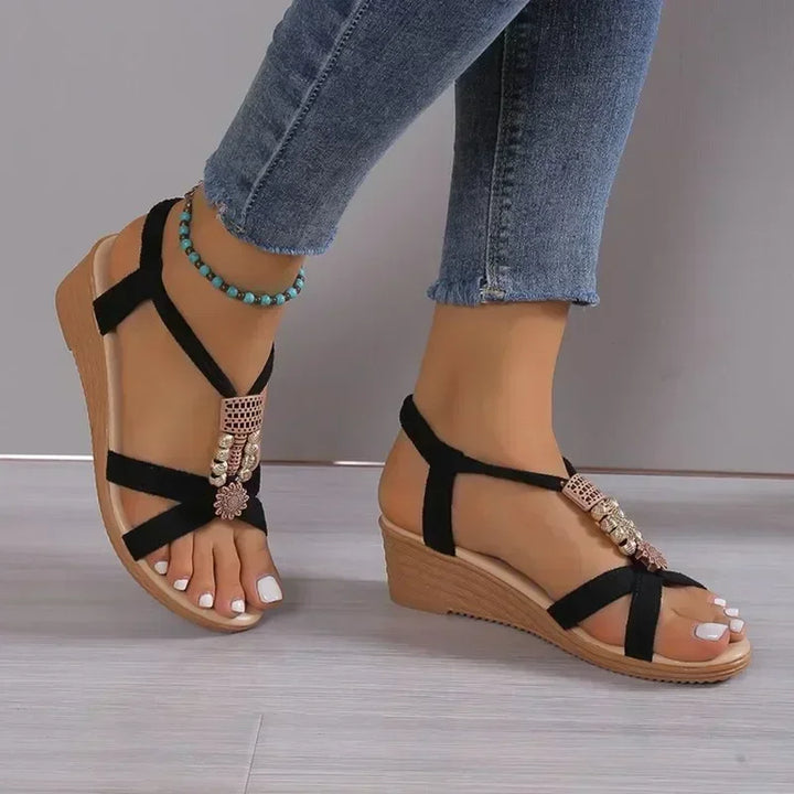 Xylia - Elegant Wedge Sandal