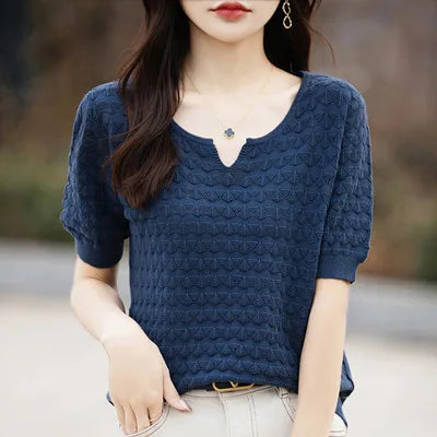 Adeline - Soft Textured Blouse