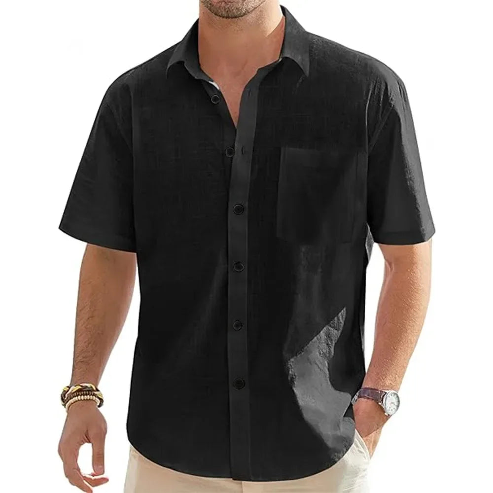 Liam - Breezy Linen Shirt