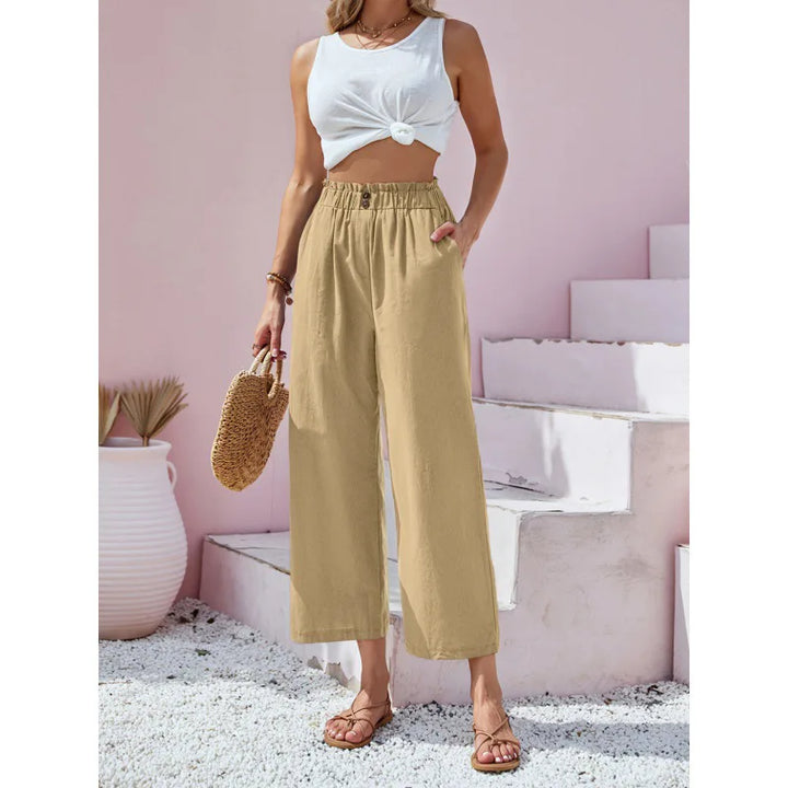 Trinity - Breezy Linen Pants
