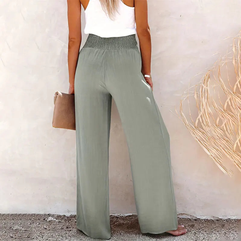 Gemma - Breezy Linen Pants