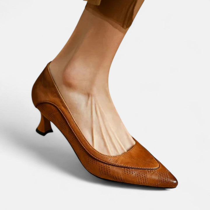 Harley - Sleek Leather Heels