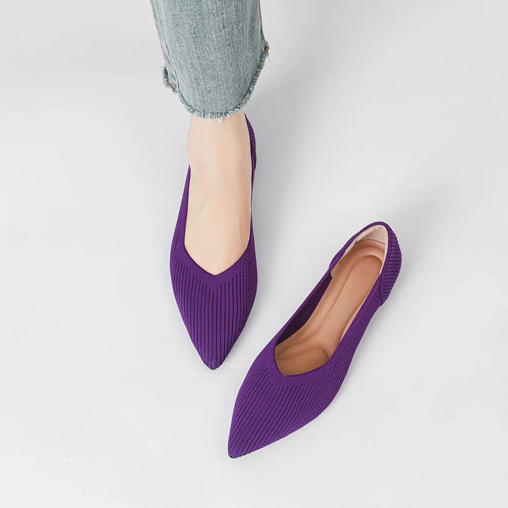 Quarrie - Soft Ribbed Flats