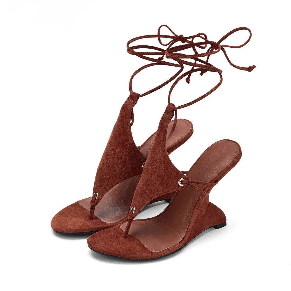 Grace - Soft Suede Sandals