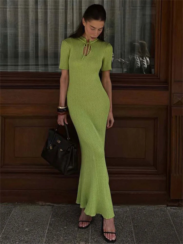 Ziva - Elegant Knit Dress