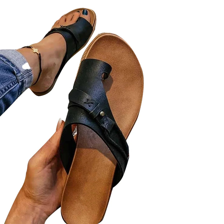 Leah - Soft Leather Sandals