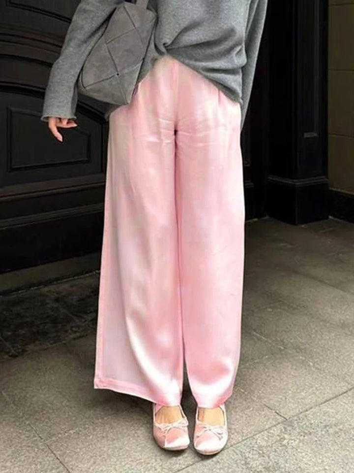 Julia - Luxe Satin Pants