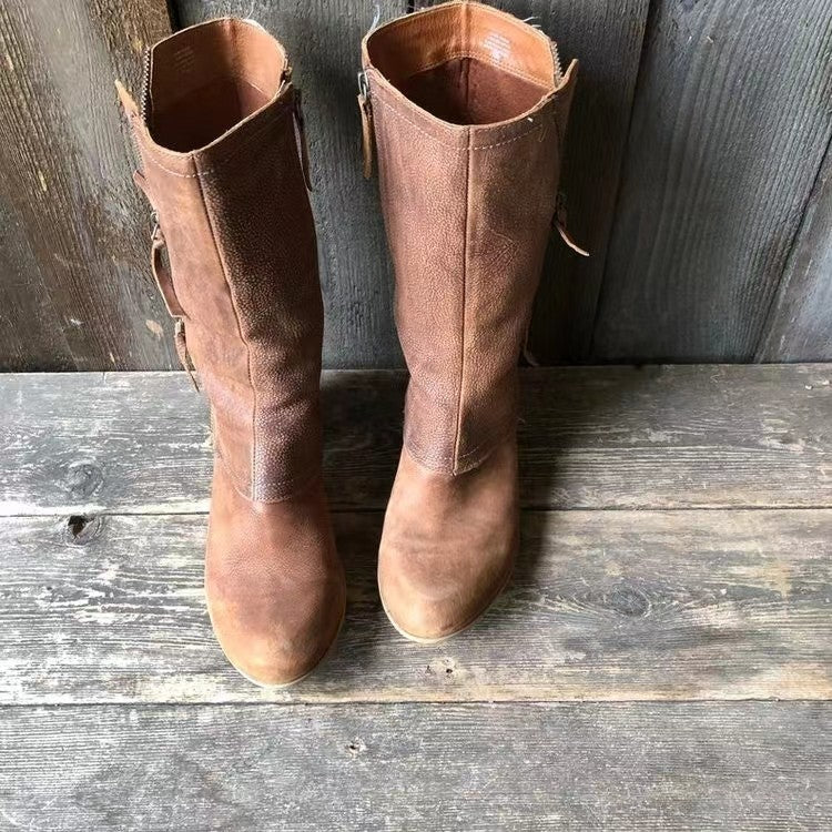 Utopia - Sturdy Leather Boots