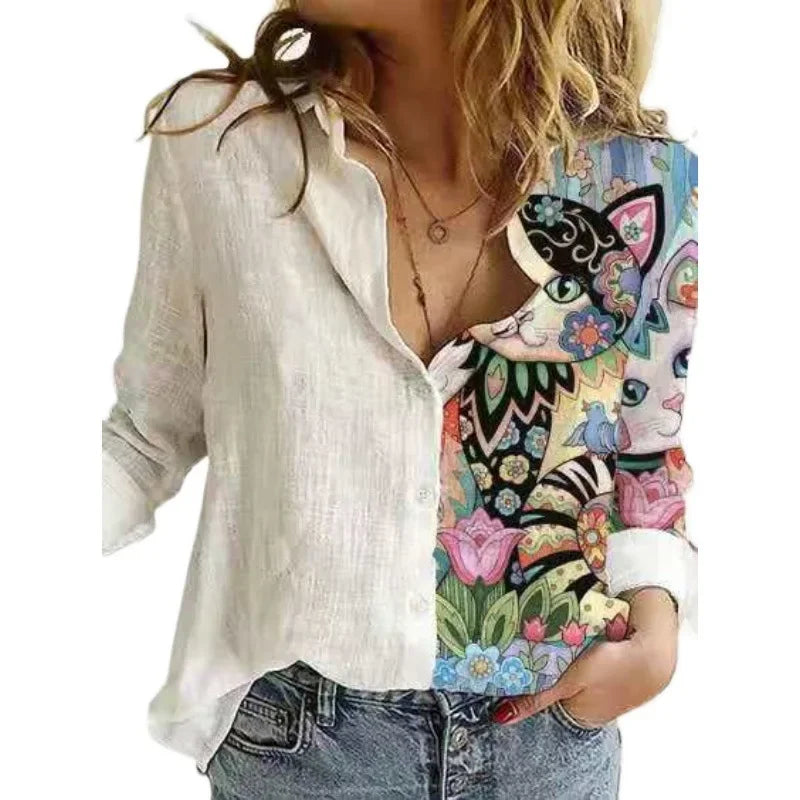 Ramona - Breezy Asymmetrical Blouse