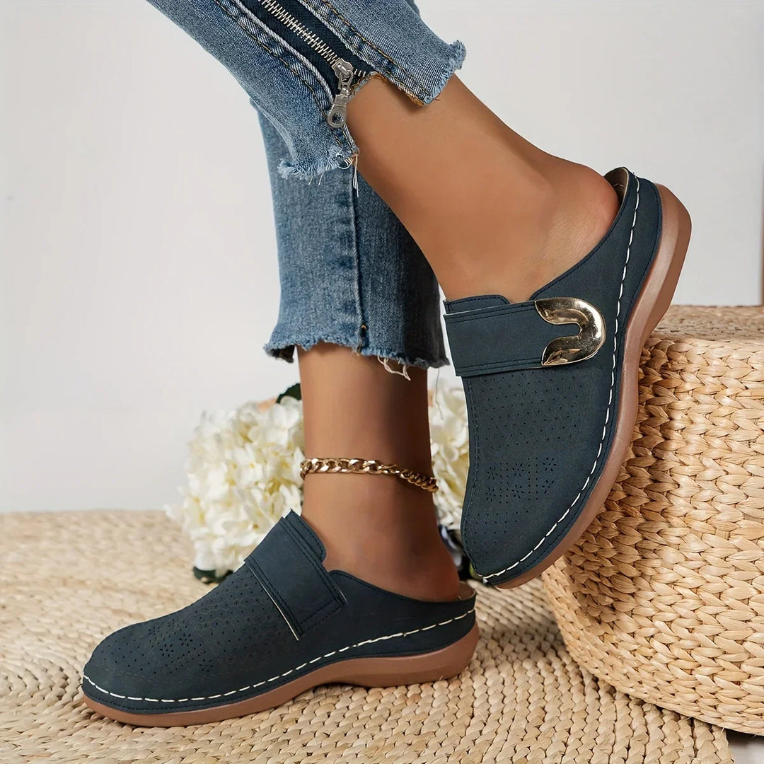Bonnie - Chic Wedge Sandals