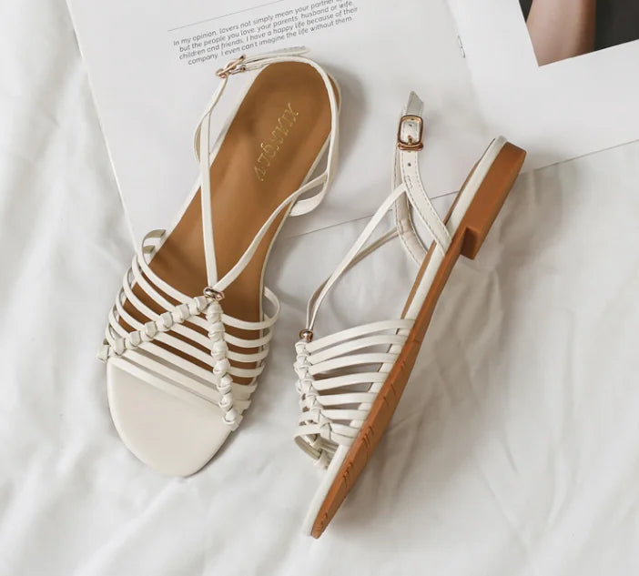 Greta - Elegant Leather Sandals
