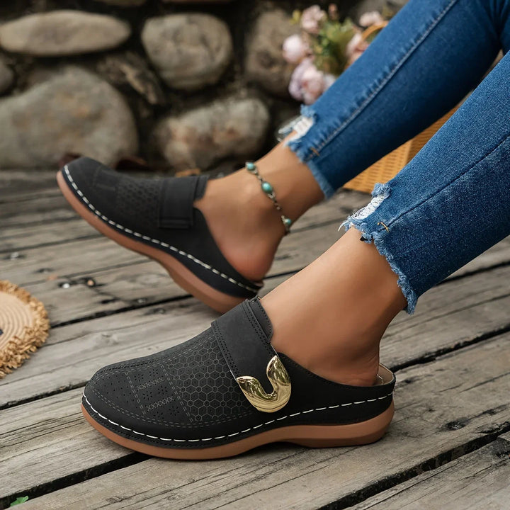 Bonnie - Chic Wedge Sandals