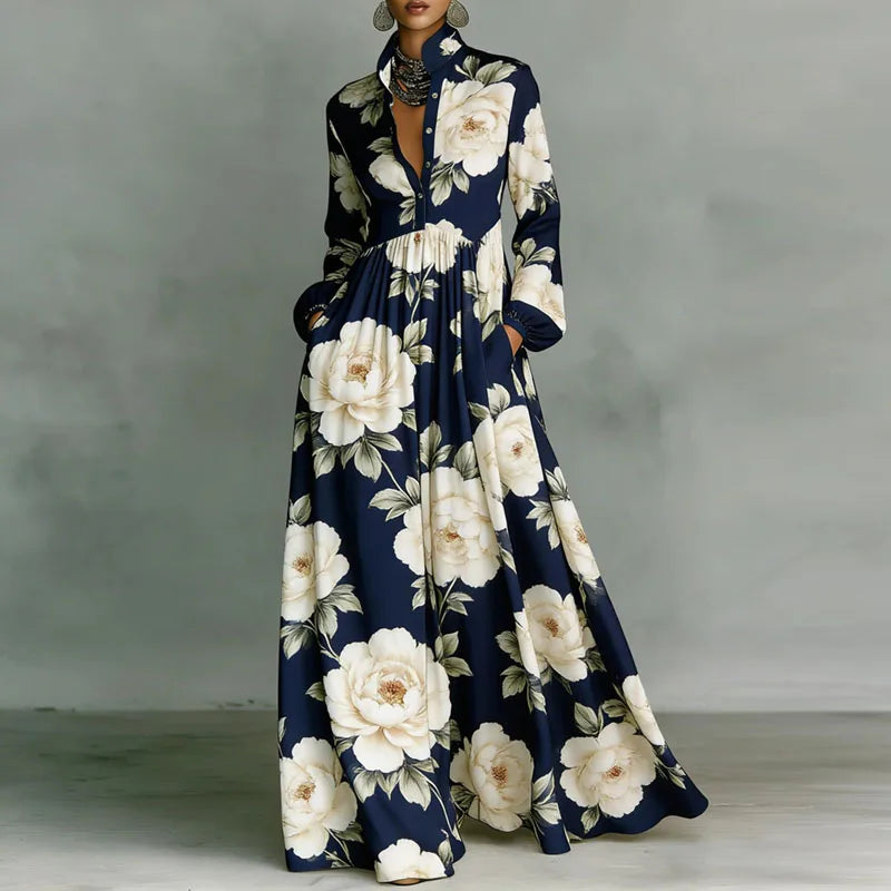 Tamara - Elegant Floral Dress