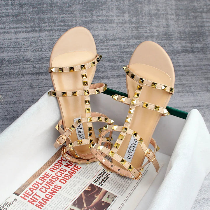 Quinci - Chic Studded Sandal