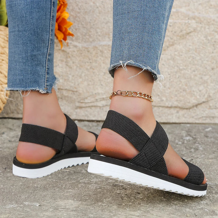 Julia - Sporty Woven Sandals