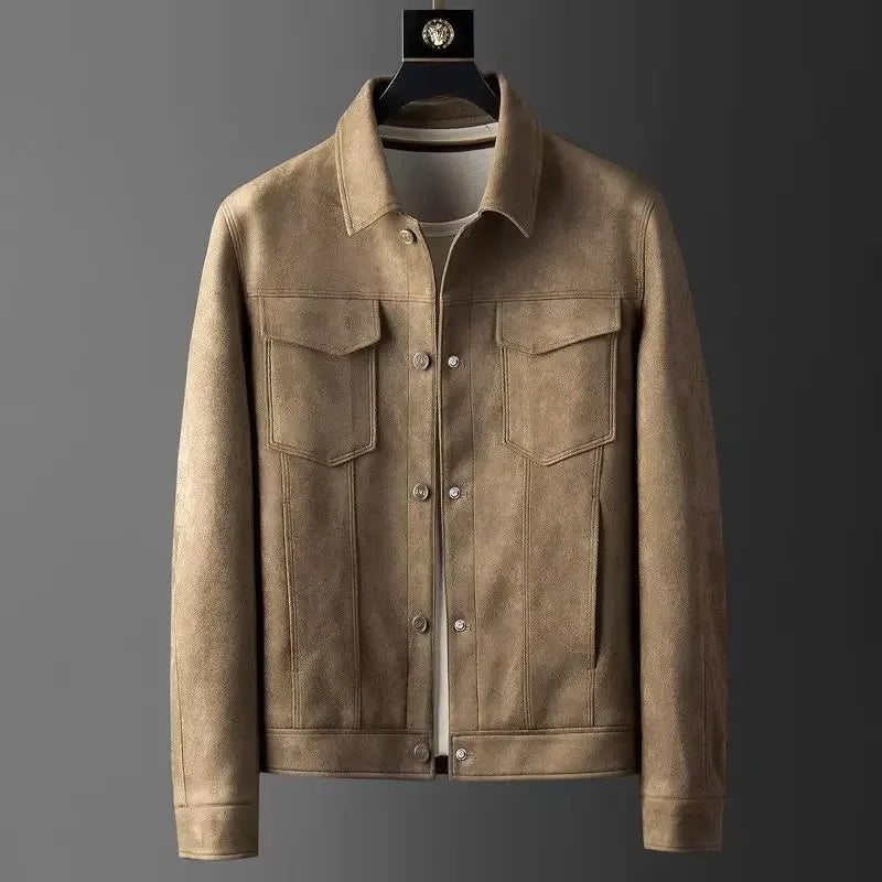 Eldric - Sleek Leather Jacket