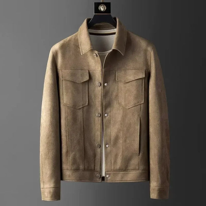 Eldric - Sleek Leather Jacket
