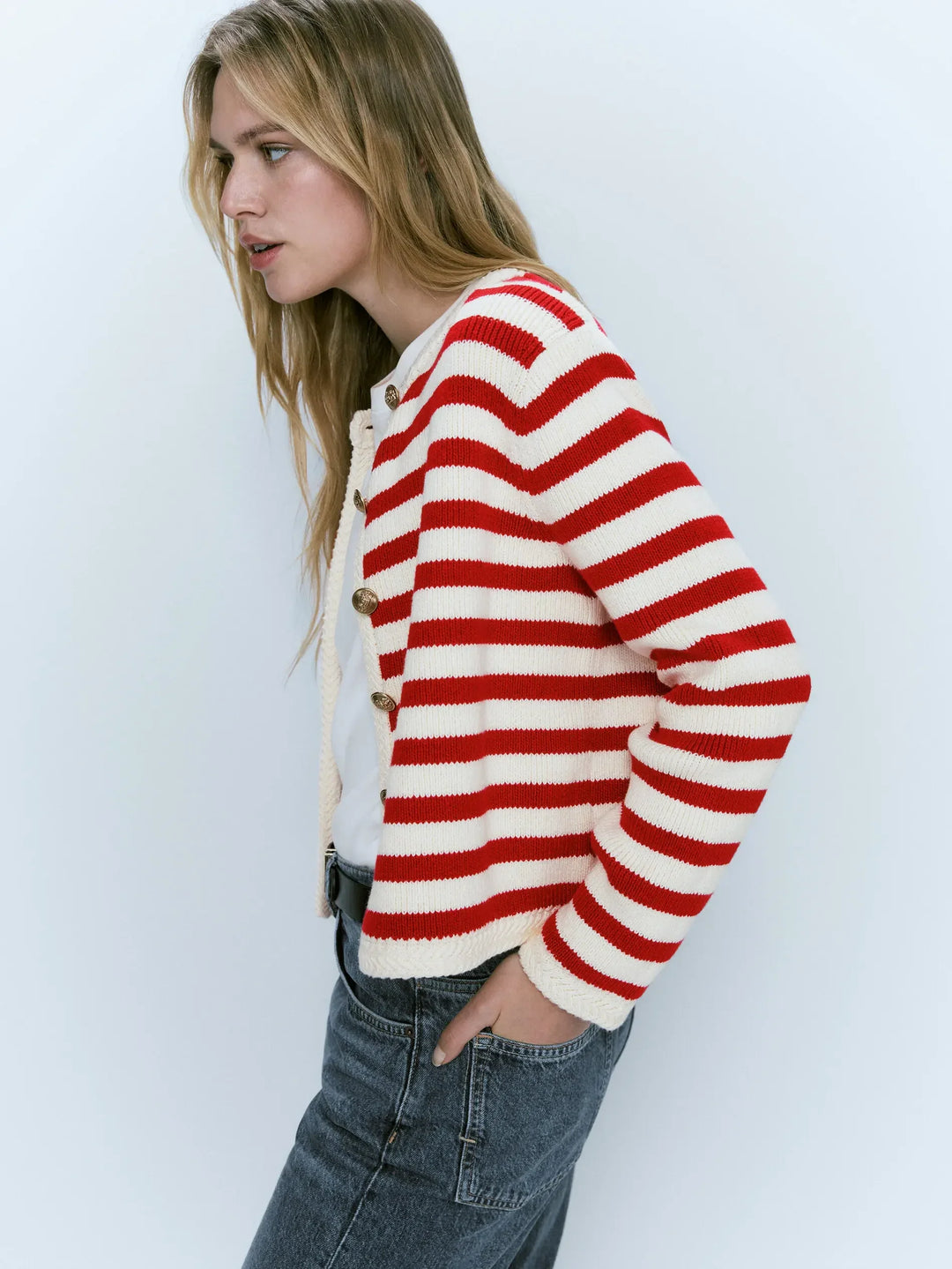 Hannah - Bold Knit Cardigan